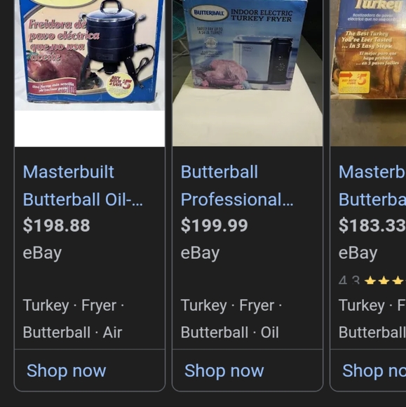 NEW IN BOX NEVER USED NEVER OPENED IN DOOR ELECTRIC TURKEY AIR FRYER - Picture 2 of 2